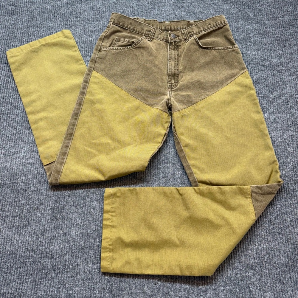 Vintage Wrangler Pro Gear Mens 34x34 Upland Hunting Pants Workwear Utility